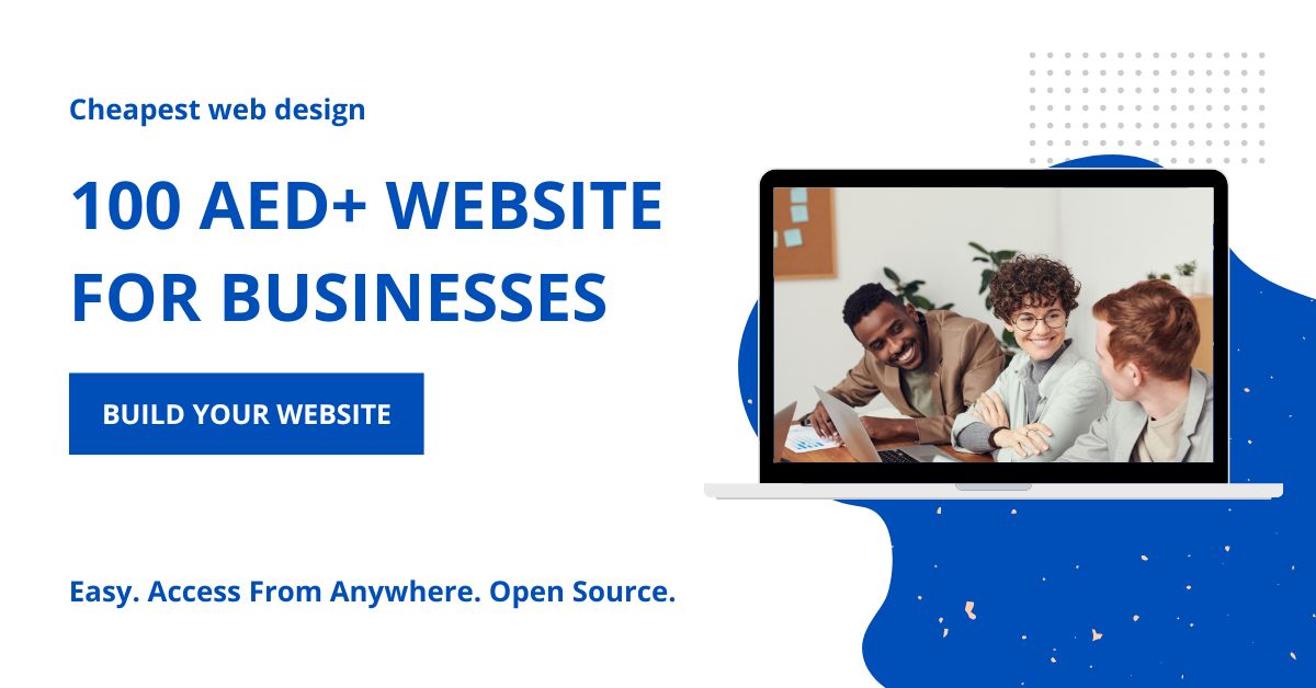 100 aed website design abu dhabi